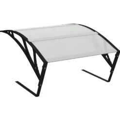 vidaXL Havemaskiner^garage til robotplæneklipper 80x101x46 cm sort