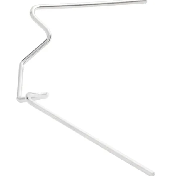 vidaXL Drivhus^glasclips/flueben til drivhus 50 stk. W-type galvaniseret stål
