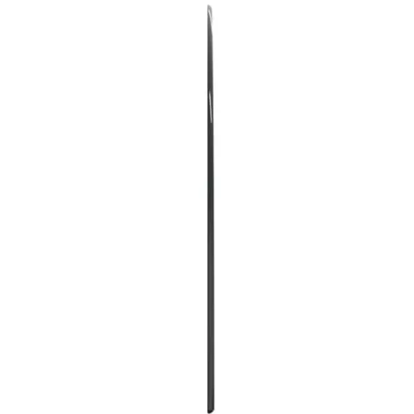 vidaXL Tilbehør Til Brændeovne & Pejse^glasplade til pejs 1000x600 mm halvrund - Glas