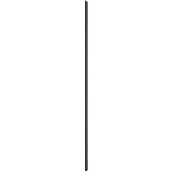 vidaXL Tilbehør Til Brændeovne & Pejse^glasplade til pejs 120x50 cm rektangulær - Glas