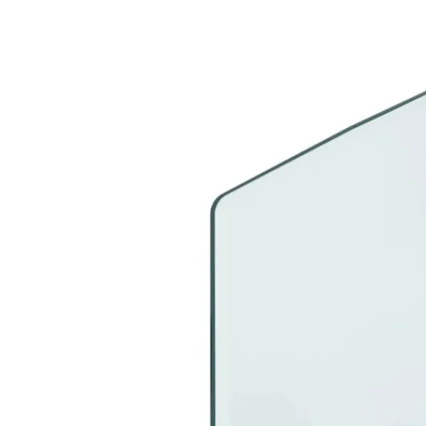 vidaXL Tilbehør Til Brændeovne & Pejse^glasplade til pejs 120x50 cm - Glas
