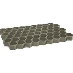 vidaXL Havedekorationer^græsgitter 16 stk. 60x40x3 cm plastik grøn