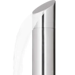 vidaXL Spa & Udendørsbad^havebruser 220 cm rustfrit stål