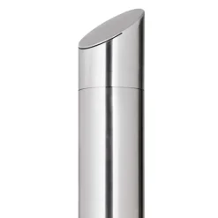 vidaXL Spa & Udendørsbad^havebruser 220 cm rustfrit stål