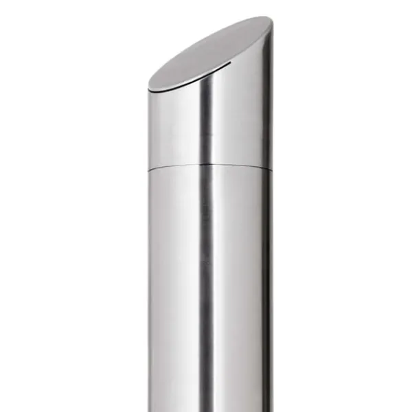 vidaXL Spa & Udendørsbad^havebruser 220 cm rustfrit stål