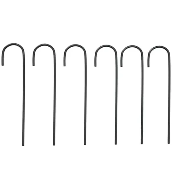 Best havebue Ø180x255 cm stål sort - Havebuer, espalierer & pergolaer Buer, Spalier, Lysthuse Uden Tag