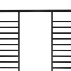 New havepavillon med udtrækkeligt tag 4x3x2,3 m 180 g/m² antracit - Festtelte & havepavilloner Buer, Spalier, Lysthuse Uden Tag