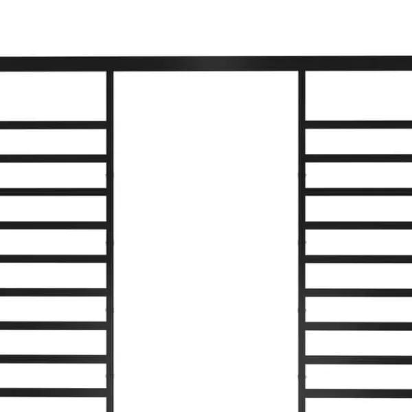 New havepavillon med udtrækkeligt tag 4x3x2,3 m 180 g/m² antracit - Festtelte & havepavilloner Buer, Spalier, Lysthuse Uden Tag