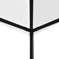 vidaXL Telte & Lysthuse^havepavillon 4x4x3 m 180 g/m² hvid - Festtelte & havepavilloner