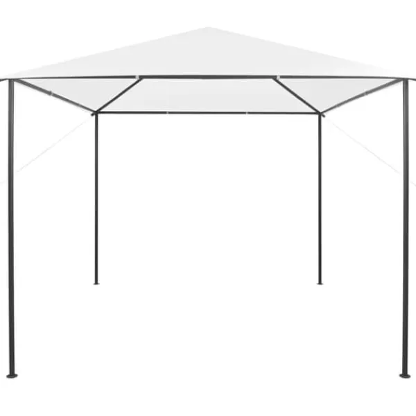 havepavillon 3x3x2,9 m 180 g/m² hvid - Festtelte & havepavilloner Telte & Lysthuse
