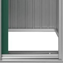 Best haveskur 126x97,5x177 cm galvaniseret stål grøn Skure, Garager & Carports