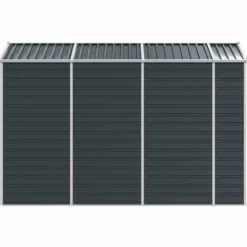 Sale haveskur 191x300x198 cm galvaniseret stål antracitgrå - Skure & Redskabsskure Skure, Garager & Carports
