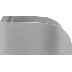 vidaXL Springvand & Damme^havespringvand med LED-lys 30x34x14 cm rustfrit stål 304 - Fontæner