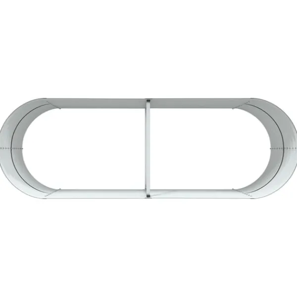 Sale Højbed Brun 240 x 80 x 81 cm Stål Plantningsbænke