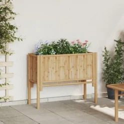 Outlet Højbed Brun 90 x 35 x 70 cm Bambus Plantningsbænke