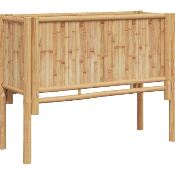 Outlet Højbed Brun 90 x 35 x 70 cm Bambus Plantningsbænke