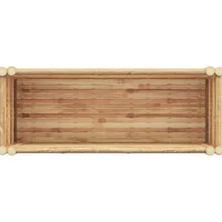 Outlet Højbed Brun 90 x 35 x 70 cm Bambus Plantningsbænke