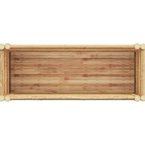Outlet Højbed Brun 90 x 35 x 70 cm Bambus Plantningsbænke