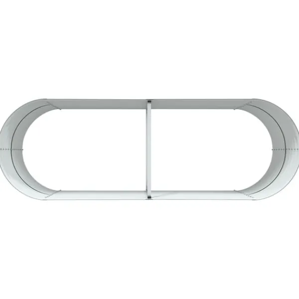 Clearance Højbed Grøn 240 x 80 x 81 cm Stål Plantningsbænke