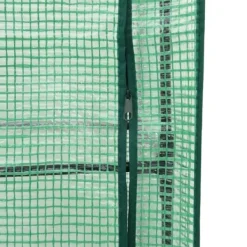 Sale højbed med drivhusovertræk 40x40x139 cm rattan-look Drivhus