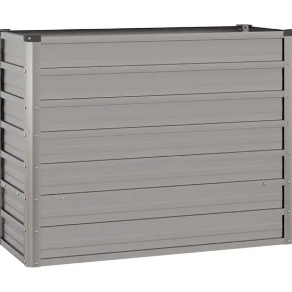 vidaXL Krukker & Plantebeholdere^højbed 100x40x77 cm cortenstål rustfarvet - Plantekrukker