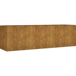vidaXL Krukker & Plantebeholdere^højbed 280x80x80 cm cortenstål - Plantekrukker