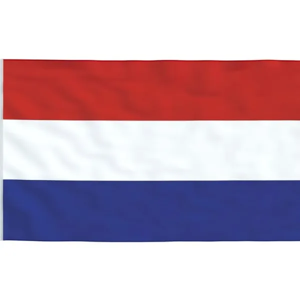 vidaXL Flag & Vindposer^Holland flag og flagstang 5,55 m aluminium
