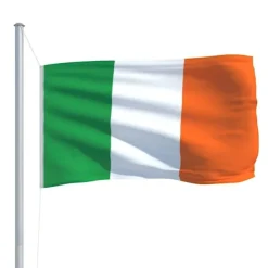 vidaXL Flag & Vindposer^Irlands flag 90x150 cm