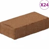 vidaXL Kompostering^kokosblokke 24 stk. 650 g pr. stk. 15,6 kg i alt