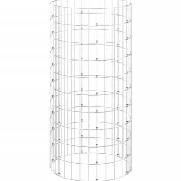Online kompostbeholder Ø50x100 cm galvaniseret stål - Kompostbeholdere Kompostering