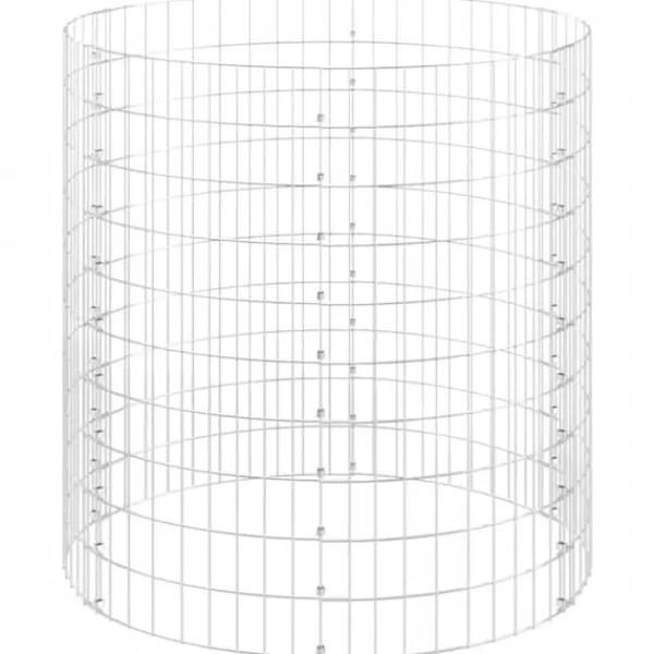 Best kompostbeholder Ø100x100 cm galvaniseret stål - Kompostbeholdere Kompostering