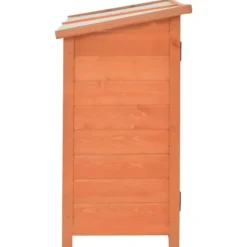 Hot opbevaringsskur til haven 120x50x91 cm træ - Skure & Redskabsskure Skure, Garager & Carports