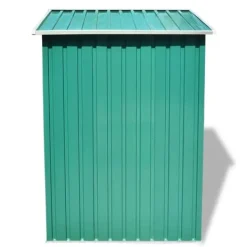 vidaXL Skure, Garager & Carports^opbevaringsskur til haven 204x132x186 cm metal grøn - Skure & Redskabsskure