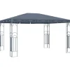 Hot pavillon 400 x 300 cm antracitgrå - Festtelte & havepavilloner Telte & Lysthuse