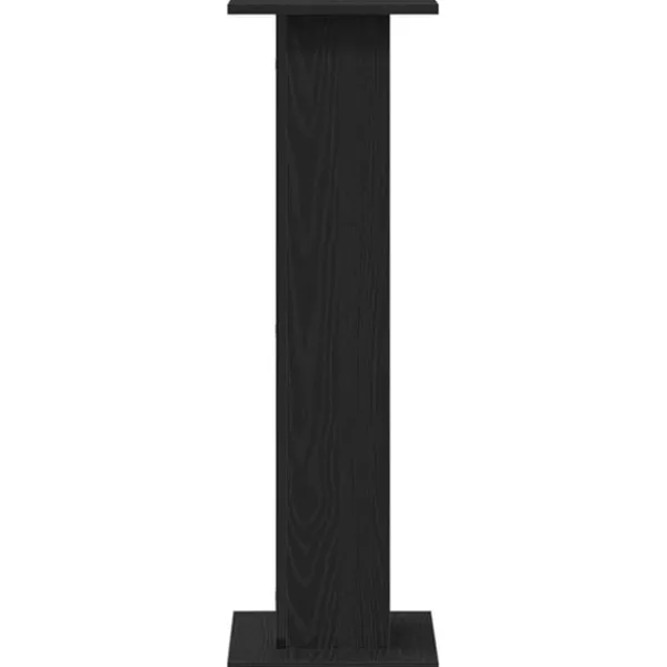 vidaXL Plantestativer^Planteholder 2 pcs Sort eg 30 x 30 x 95 cm Konstrueret træ