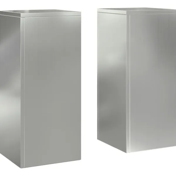 vidaXL Plantestativer^Planteholdere 2 pcs Sølv 24 x 24 x 55 cm Galvaniseret stål