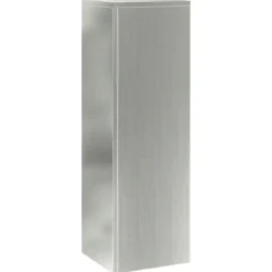 Hot Planteholdere 2 pcs Sølv 24 x 24 x 75 cm Galvaniseret stål Plantestativer