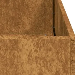 Discount plantekasse rustfarvet 200x80x40 cm forvitringsstål Krukker & Plantebeholdere