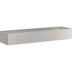 vidaXL Krukker & Plantebeholdere^plantekasse rustfarvet 280x80x40 cm forvitringsstål