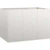 Sale plantekasse 120x80x80 cm rustfrit stål Krukker & Plantebeholdere
