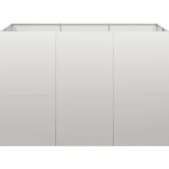 Sale plantekasse 120x80x80 cm rustfrit stål Krukker & Plantebeholdere