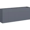 vidaXL Krukker & Plantebeholdere^plantekasse 200x40x80 cm koldvalset stål antracitgrå