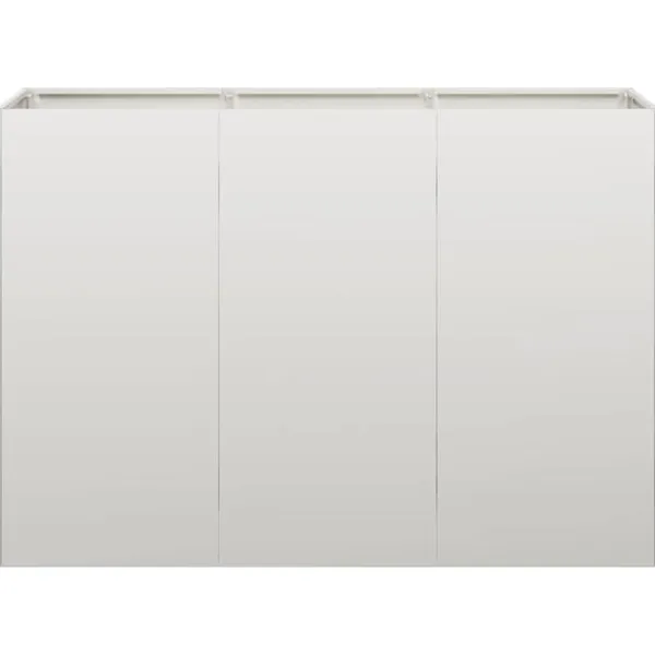 vidaXL Krukker & Plantebeholdere^plantekasse 120x40x80 cm rustfrit stål