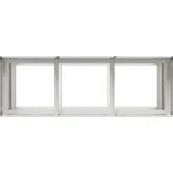 vidaXL Krukker & Plantebeholdere^plantekasse 120x40x80 cm rustfrit stål