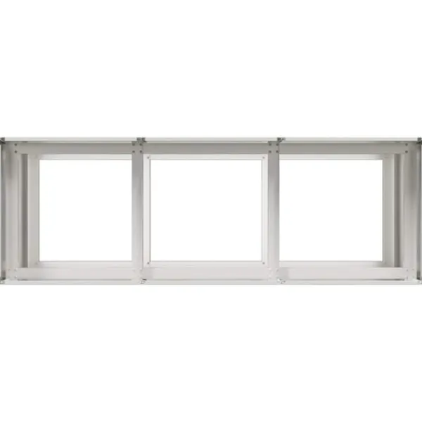 vidaXL Krukker & Plantebeholdere^plantekasse 120x40x80 cm rustfrit stål