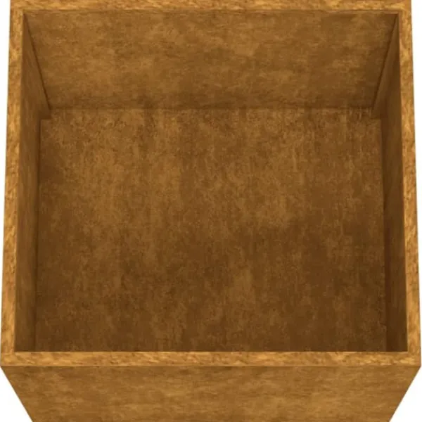 Sale plantekasser 2 stk. 42x40x39 cm cortenstål - Plantekrukker Krukker & Plantebeholdere