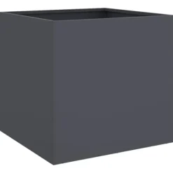 vidaXL Krukker & Plantebeholdere^plantekasser 2 stk. 49x47x46 cm koldvalset stål antracitgrå - Plantekrukker