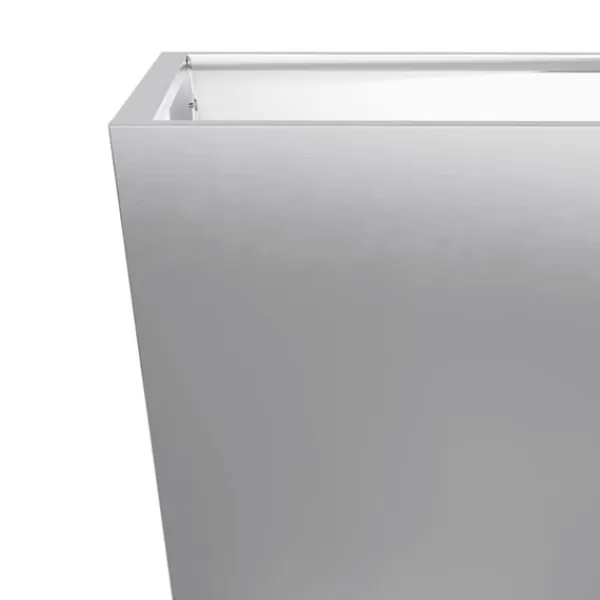 vidaXL Krukker & Plantebeholdere^plantekrukker 2 stk. 40x40x40 cm galvaniseret stål