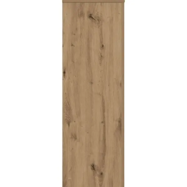 Outlet plantestativ 33x33x100 cm konstrueret træ gammelt egetræslook Plantestativer
