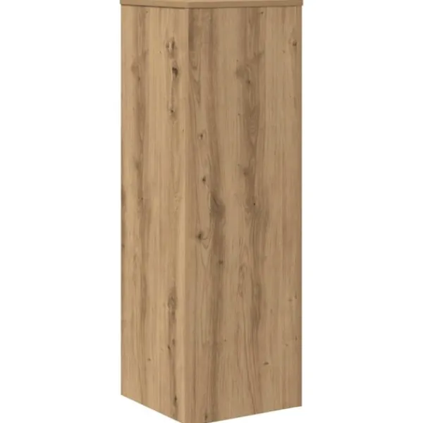 Outlet plantestativ 33x33x100 cm konstrueret træ gammelt egetræslook Plantestativer
